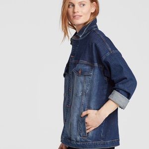 eileen fisher jean jacket
